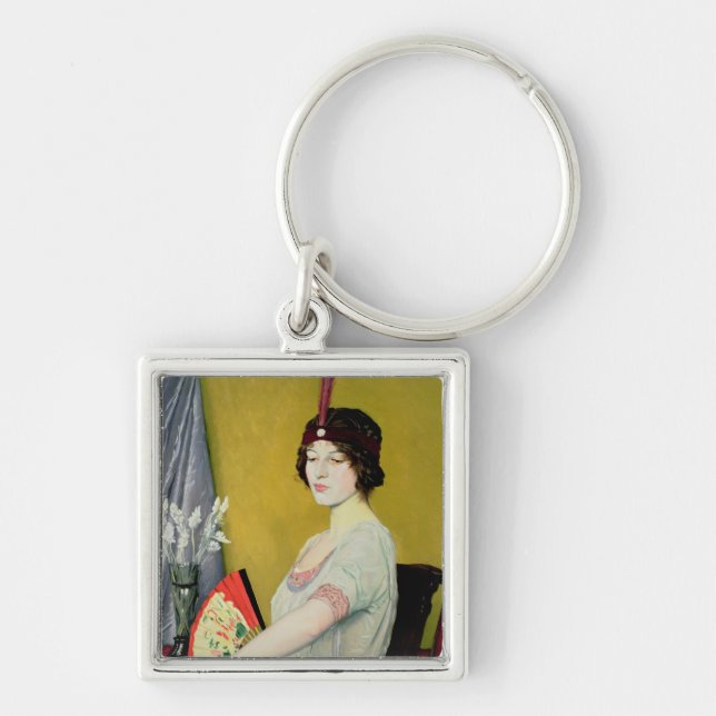 Porte-clés Fan japonaise, 1914 (Devant)