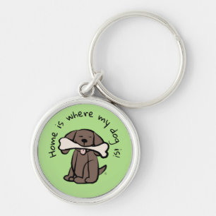 Porte-clés Fancy Metal Brown Dog Porte - clé