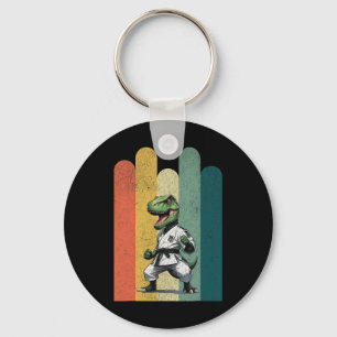 Porte-clés Fans de dinosaures Karaté fierté courage force bra