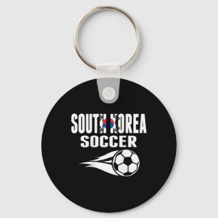 Porte-clés Fans de football sud-coréens fiers maillot soutien