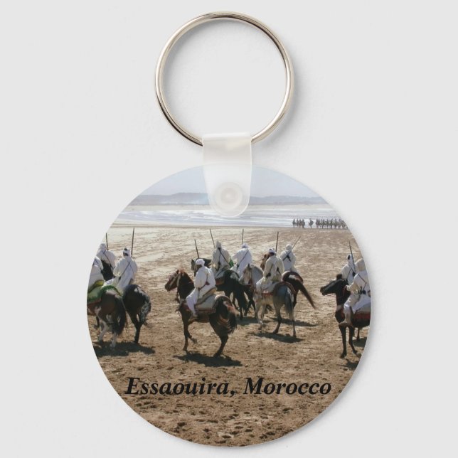 Porte-clés Fantasia, Essaouira, Maroc (Recto)