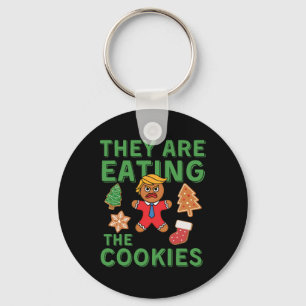 Porte-clés Fantastique Noël Trump - Ils Mangent Le Cookie