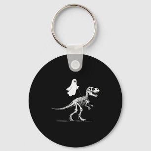 Porte-clés Fantôme de Halloween Dinosaure Squelette T Rex Fu