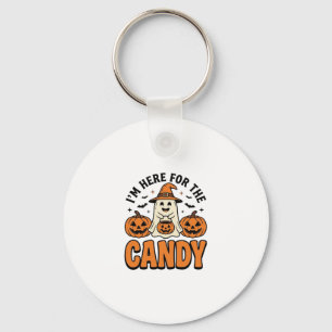 Porte-clés Fantôme d'Halloween ici pour les bonbons Mignon Vi