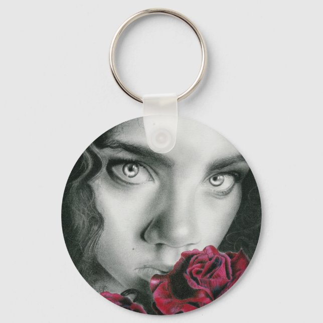 Porte-clés Fantôme d'un Porte - clé Rose (Recto)