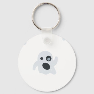 Porte-clés fantôme émoji
