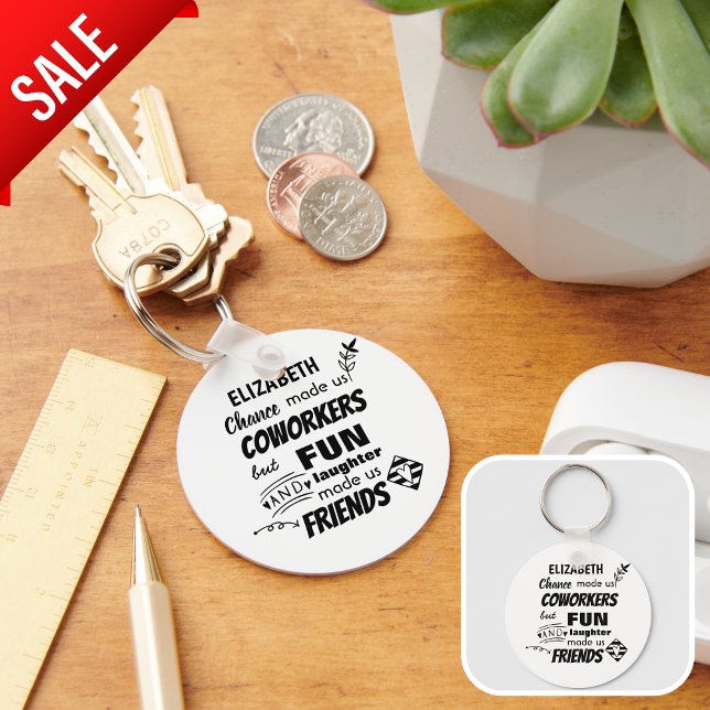 Porte-clés Farewell Coworker Boss - nous sommes amis Custom (Créateur téléchargé)
