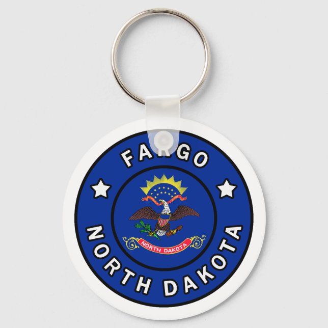 Porte-clés Fargo Dakota du Nord (Recto)