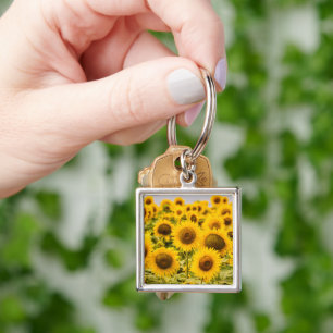 Porte-clés Farms A Sunflower
