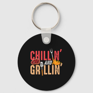 Porte-clés Farniente et grillades Fête de barbecue