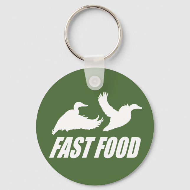 Porte-clés Fast food water fowl w (Recto)