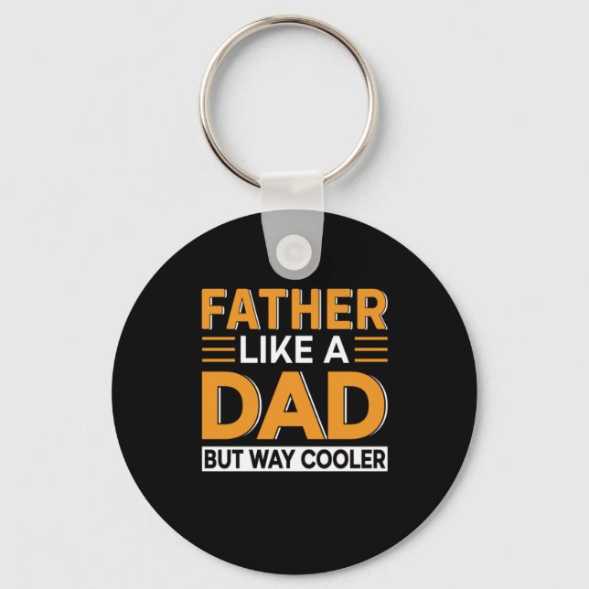 Porte-clés Father's Day Father Like A Dad (Recto)