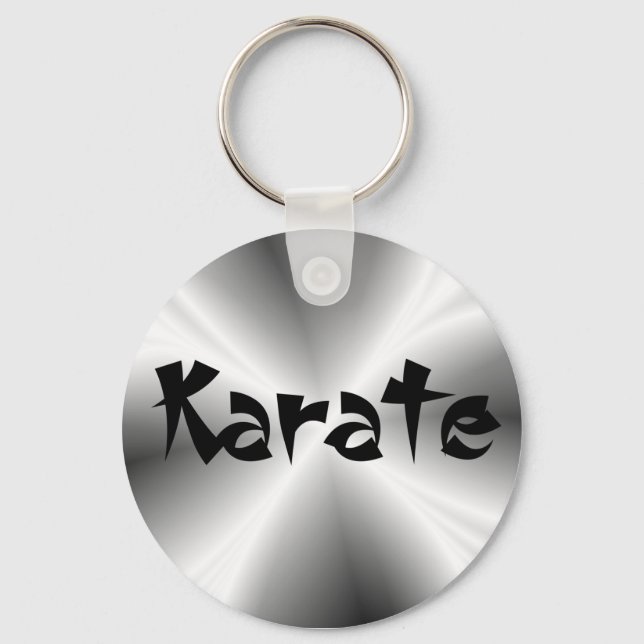 Porte-clés Faux Silver Karate Porte - clé (Recto)