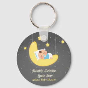 Porte-clés Faveurs de Baby Shower Twinkle Twinkle Little Star