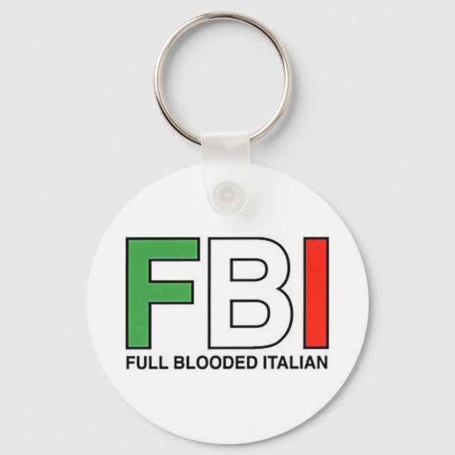 Porte-clés FBI = Italien entièrement sanglé (Recto)