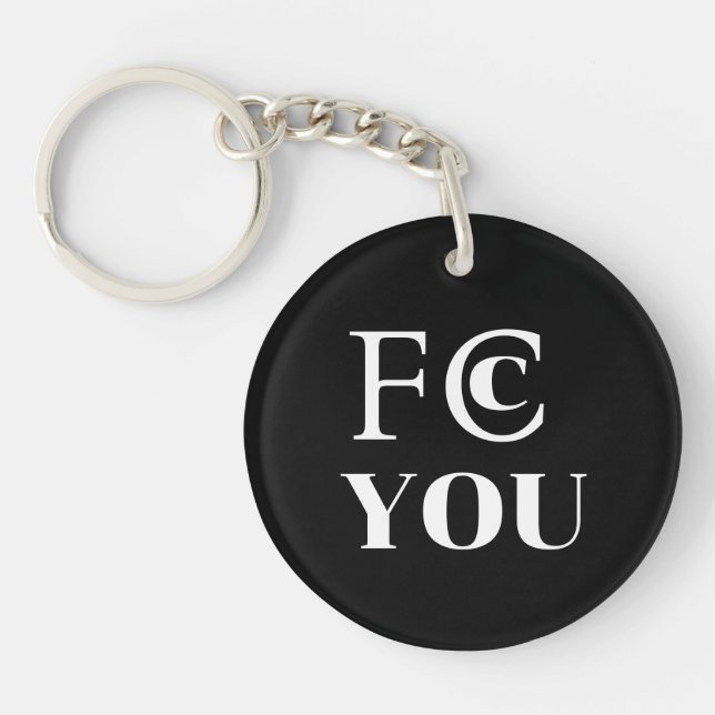 Porte-clés FCC YOU (Devant)