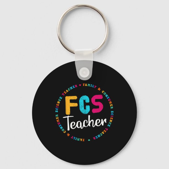 Porte-clés Fcs Teacher Tee - Enseignant au choix - Enseignant (Recto)