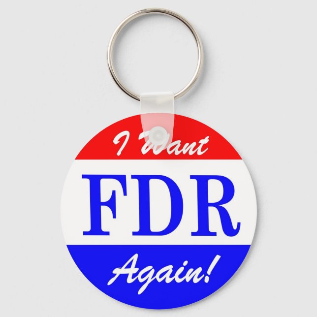 Porte-clés FDR - Le plus grand hommage du président américain (Recto)