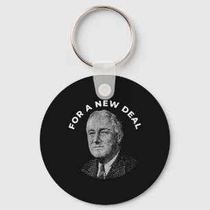 Porte-clés Fdr Président Franklin Roosevelt Nouveau