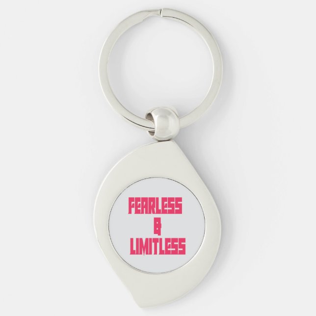 Porte-clés Fearless & Limitless  (Devant)