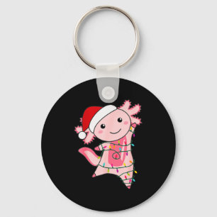 Porte-clés Fée de Noël Axolotl Lumière de Noël Axolotl