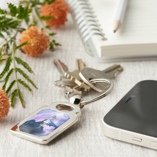 Porte-clés Fée du dragon de glace (Côté )