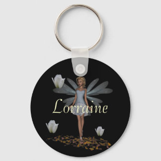 Porte-clés fée personnalisé Lorraine