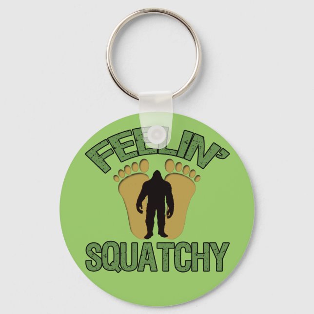 Porte-clés Feelin' Squatchy (Recto)