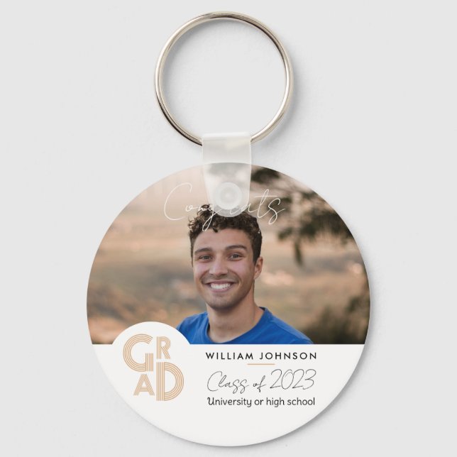 Porte-clés Félicats Classe de fin d'année 2023 (Recto)