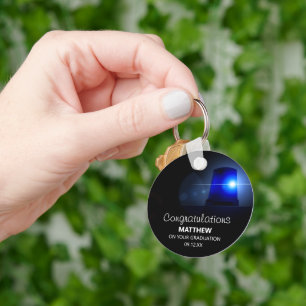 Porte-clés Félicitations aux policiers