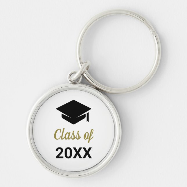 Porte-clés Félicitations Classe Grad De N'Importe Quelle Anné (Devant)