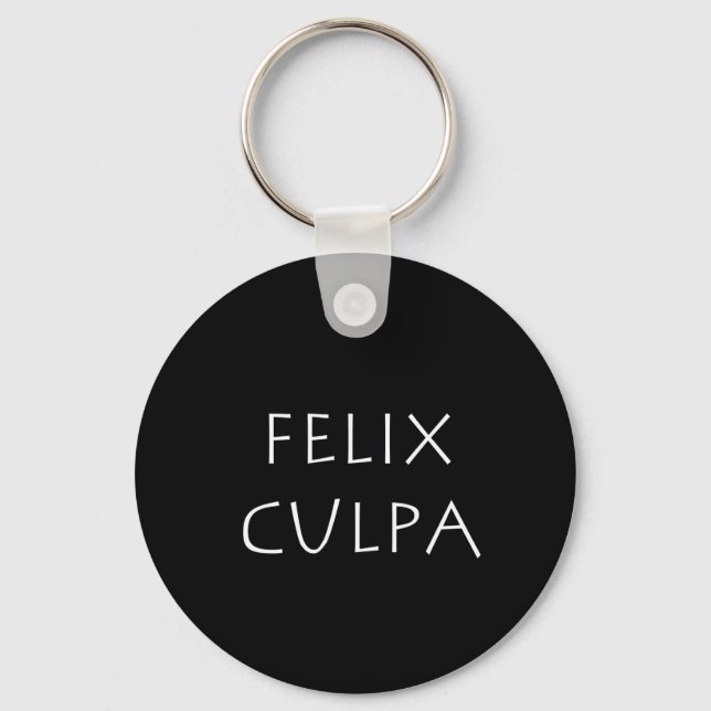 Porte-clés Felix culpa (Recto)