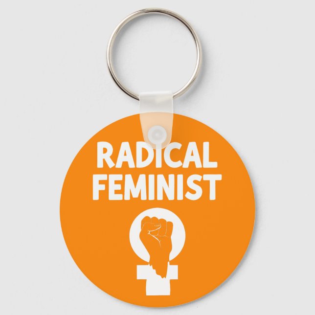 Porte-clés Féministe radicale (Recto)
