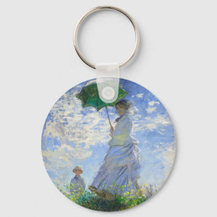 Porte-clés Femme au parasol, Madame Monet et son fils