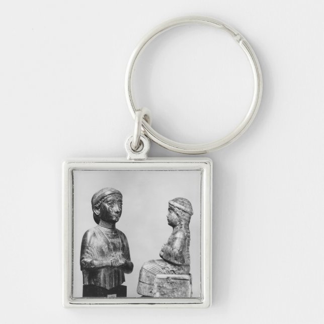 Porte-clés Femme avec le châle (Devant)