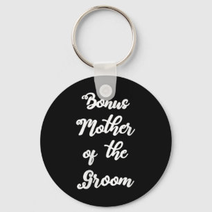 Porte-clés Femme Bonus Maman De La Groom Mignonne Main Écrit