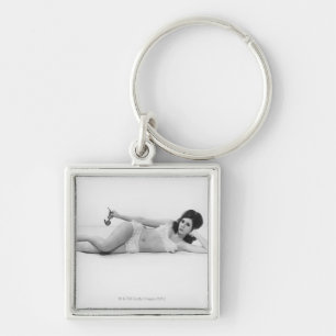 Porte-clés Femme dans les vêtements de bain