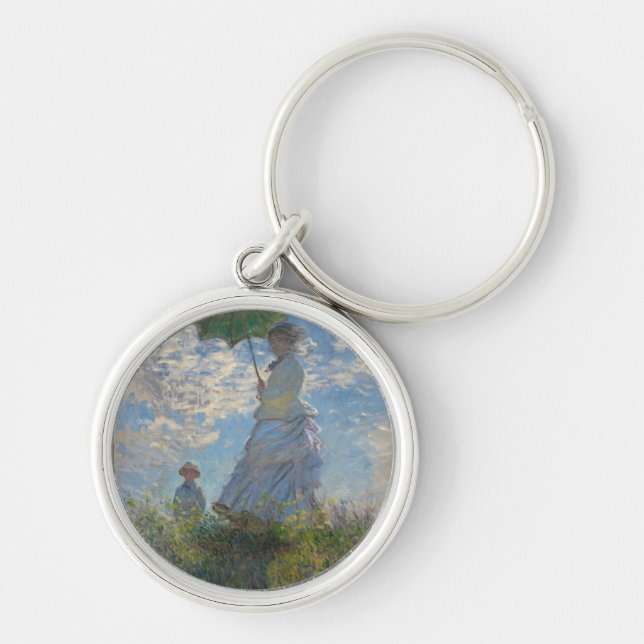 Porte-clés Femme de Claude Monet avec un parasol 1875 (Devant)