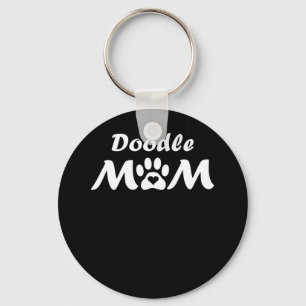 Porte-clés Femme Doodle Maman