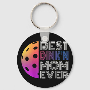 Porte-clés Femme Drôle Pickleball Maman - Best Dink39n Maman 