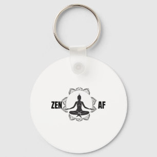 Porte-clés Femme Fleur De Lotus De Yoga De Méditation Af Zen