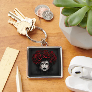 Porte-clés Femme Gothique