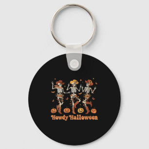 Porte-clés Femme Howdy Halloween Cowboy Cowgirl Squelette Dan