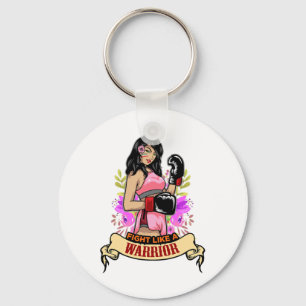 Porte-clés Femme Latina Autonome Boxe Kickboxing Girl Fitn