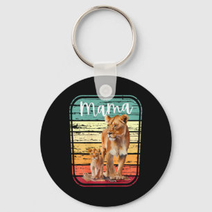 Porte-clés Femme Mama Lion Lionne Nouvelle Maman Mignonne Mom