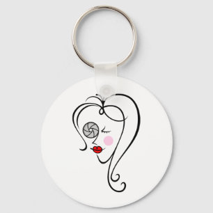 Porte-clés Femme photographe