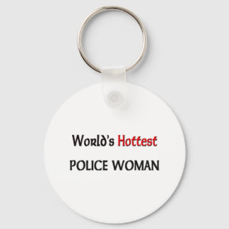 Porte-clés Femme policière la plus chaude du monde
