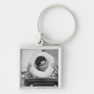 Porte-clés Femme posant 3