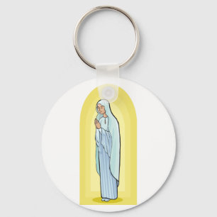 Porte-clés Femme priant Porte - clé religieux