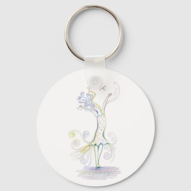 Porte-clés Femme sauvage (Recto)